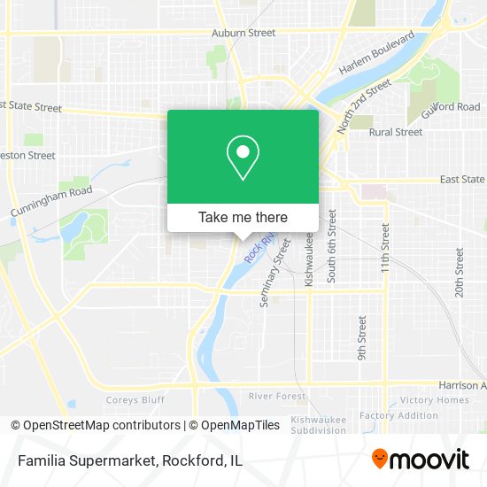 Familia Supermarket map