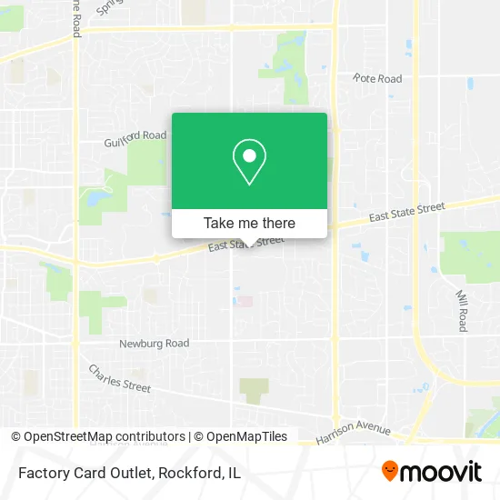 Factory Card Outlet map