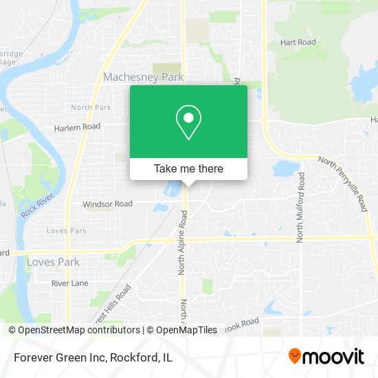 Mapa de Forever Green Inc