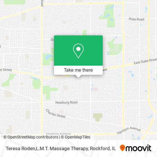 Teresa Roden,L.M.T. Massage Therapy map