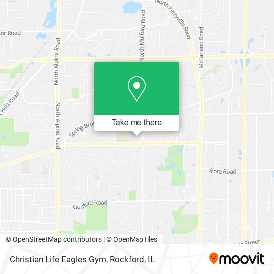 Christian Life Eagles Gym map