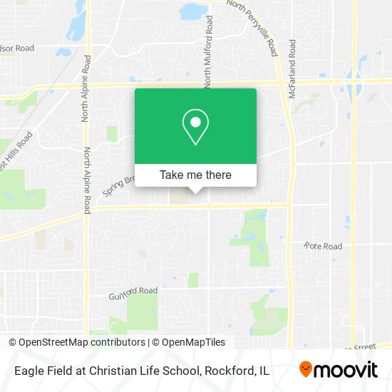 Eagle Field at Christian Life School map