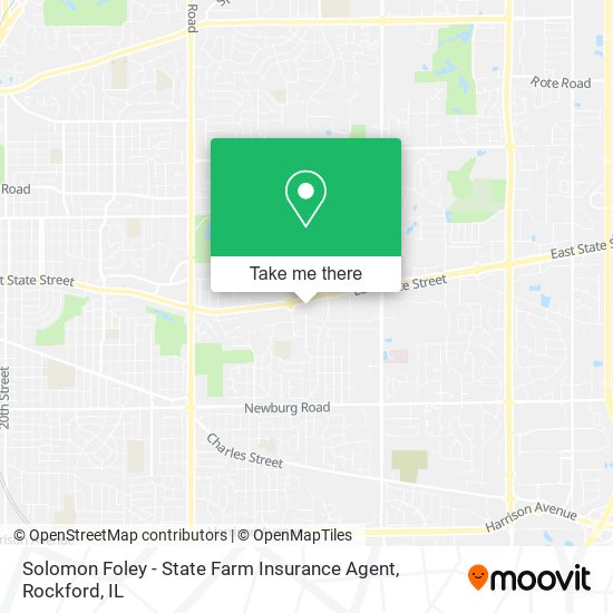 Solomon Foley - State Farm Insurance Agent map