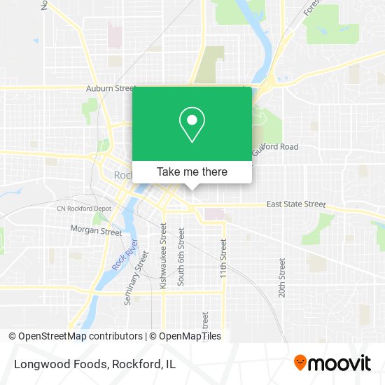 Longwood Foods map