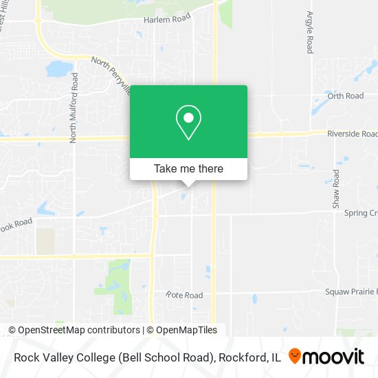 Mapa de Rock Valley College (Bell School Road)