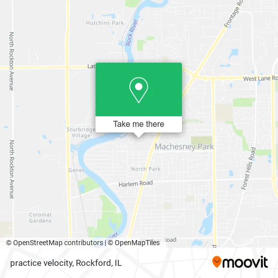 practice velocity map
