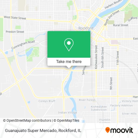 Mapa de Guanajuato Super Mercado