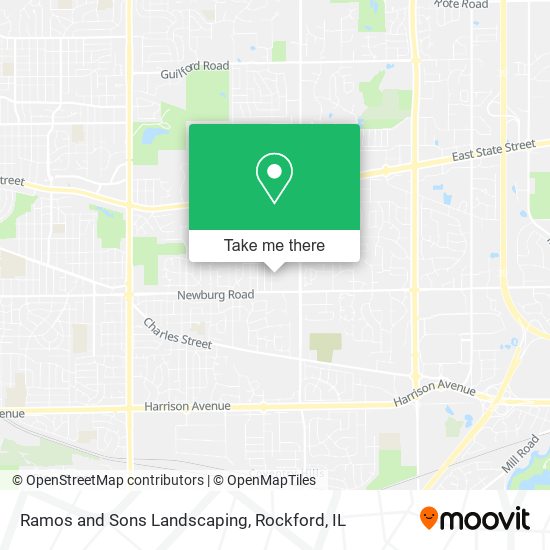 Ramos and Sons Landscaping map