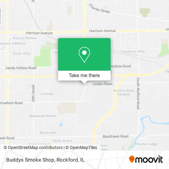 Buddys Smoke Shop map