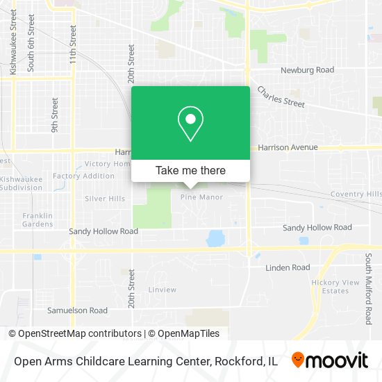 Open Arms Childcare Learning Center map