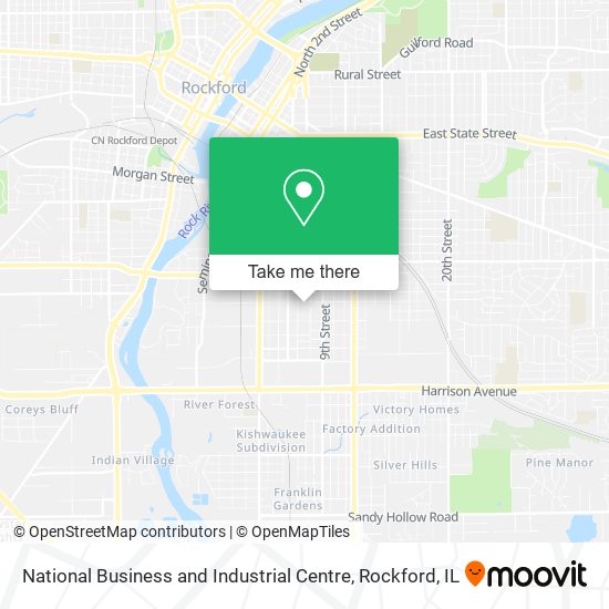 National Business and Industrial Centre map