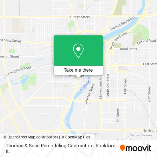 Mapa de Thomas & Sons Remodeling Contractors