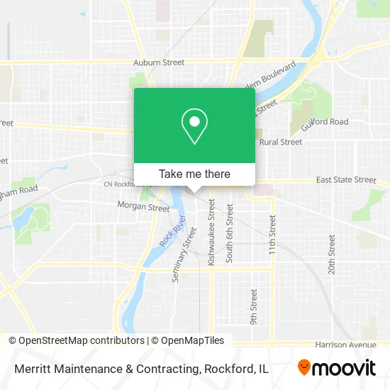 Merritt Maintenance & Contracting map