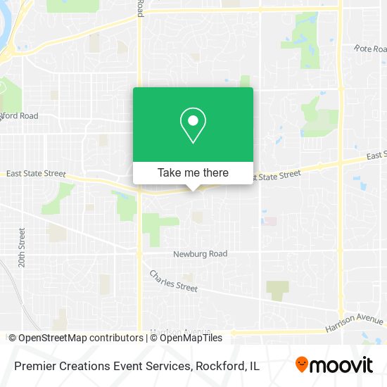 Premier Creations Event Services map