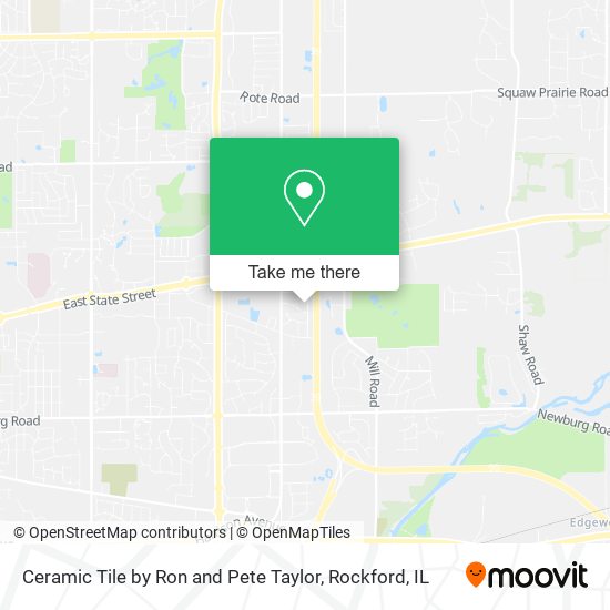 Ceramic Tile by Ron and Pete Taylor map