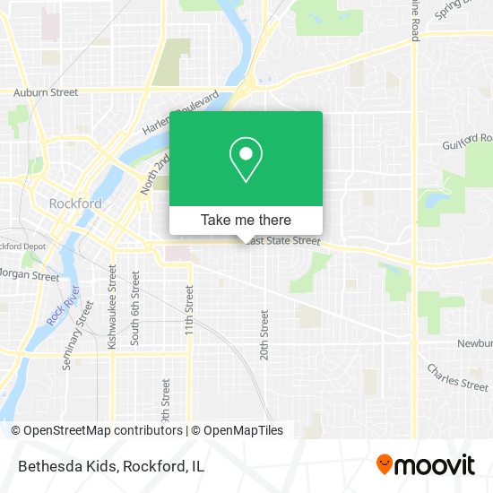 Mapa de Bethesda Kids
