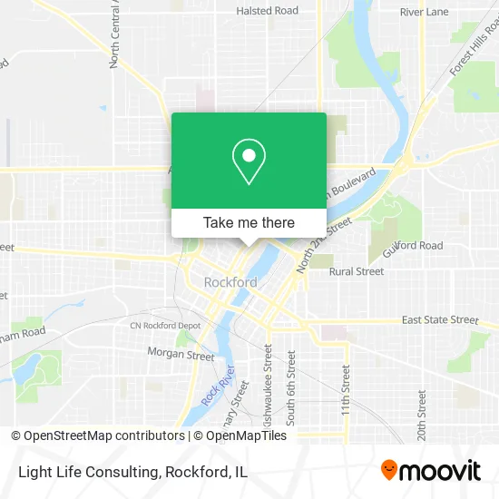 Light Life Consulting map