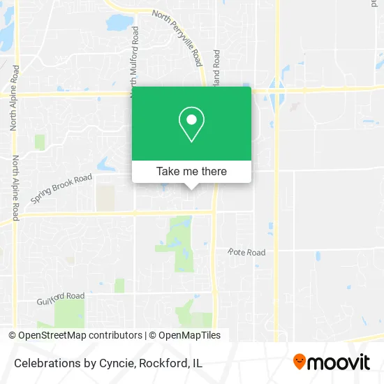 Celebrations by Cyncie map