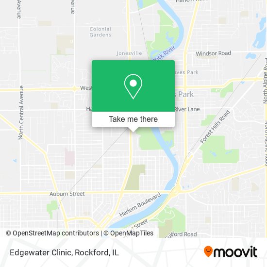 Edgewater Clinic map