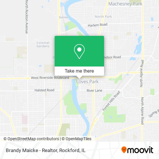 Brandy Maicke - Realtor map