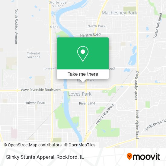 Slinky Stunts Apperal map