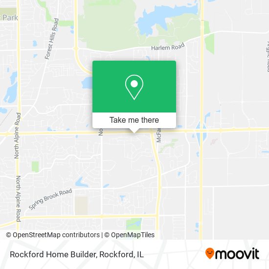 Rockford Home Builder map