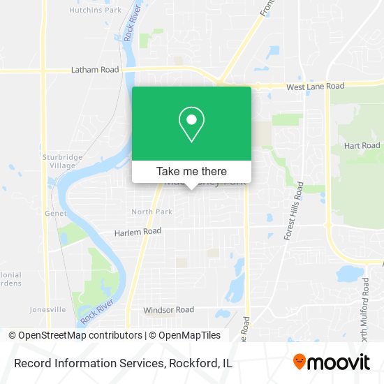 Record Information Services map