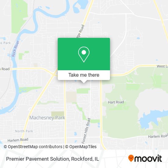 Mapa de Premier Pavement Solution