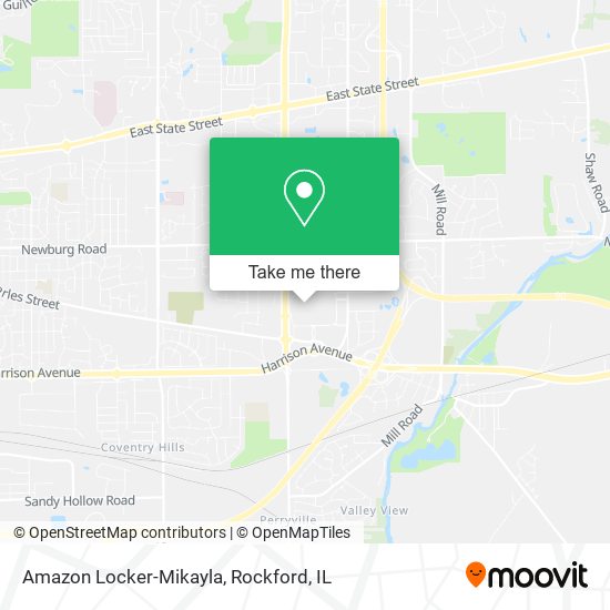Mapa de Amazon Locker-Mikayla