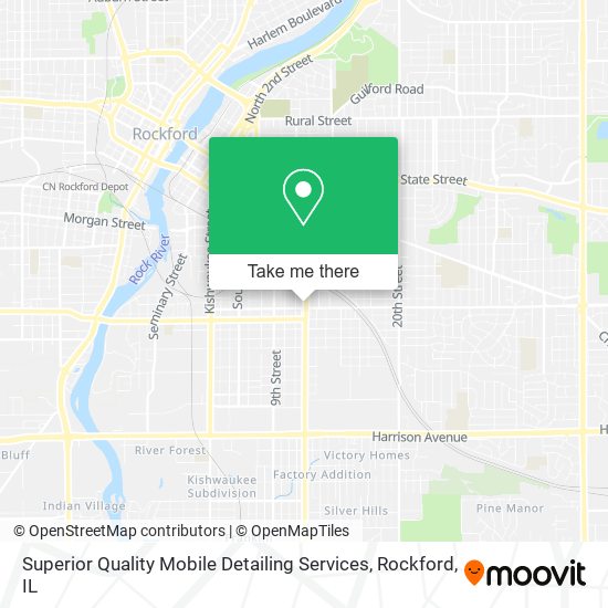 Superior Quality Mobile Detailing Services map
