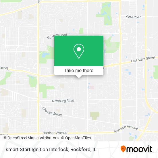 smart Start Ignition Interlock map