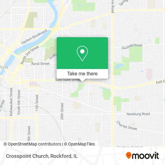 Crosspoint Church map