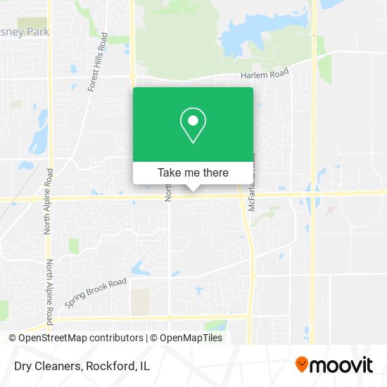 Dry Cleaners map