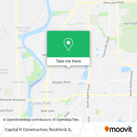 Mapa de Capital K Construction