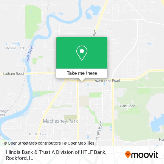 Mapa de Illinois Bank & Trust A Division of HTLF Bank