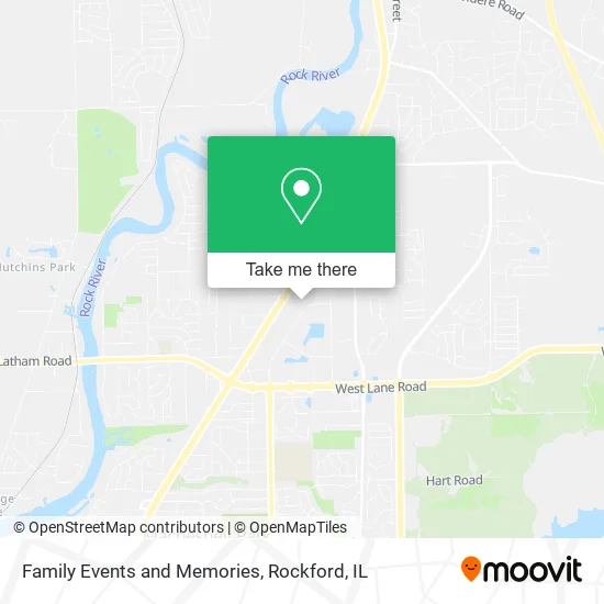 Family Events and Memories map