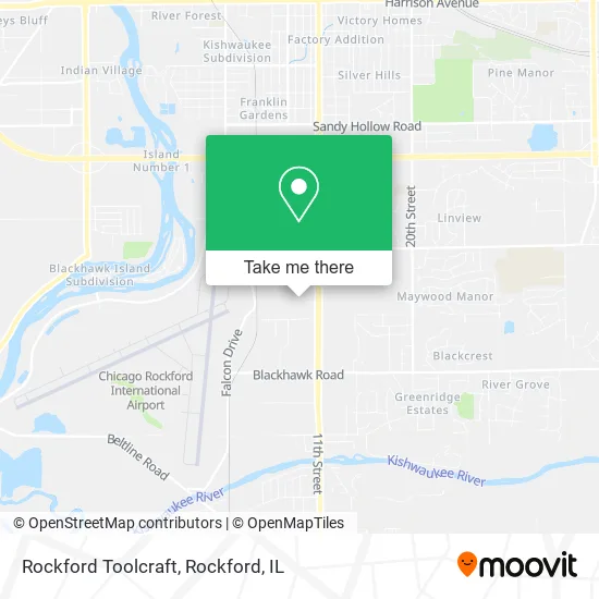 Rockford Toolcraft map