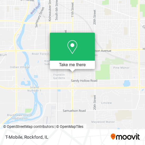 T-Mobile map