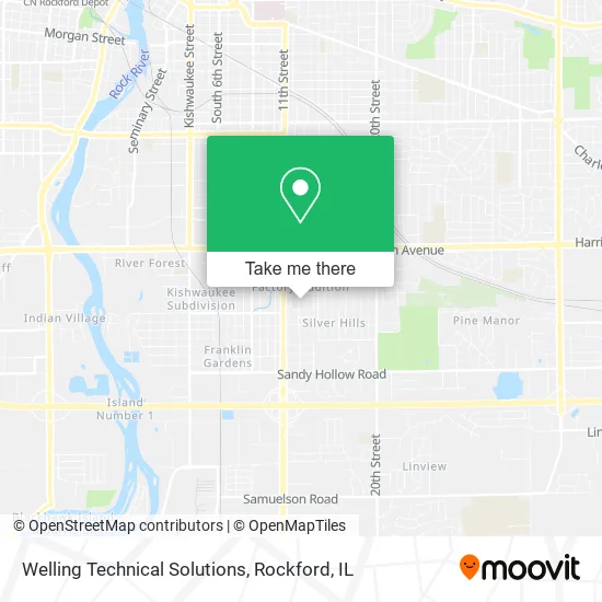 Welling Technical Solutions map