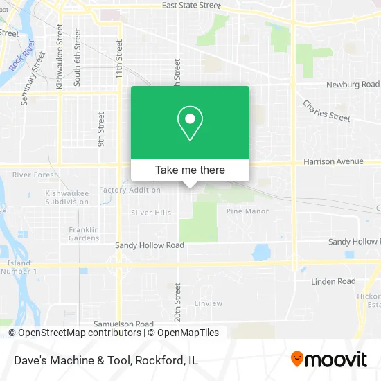 Dave's Machine & Tool map