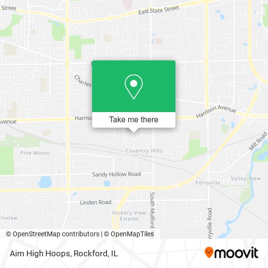 Mapa de Aim High Hoops