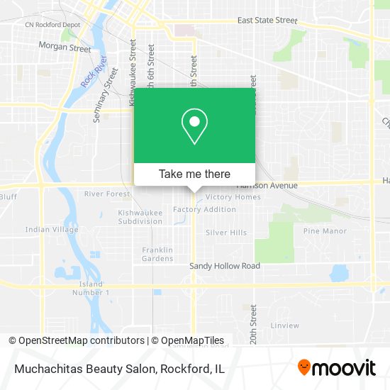 Muchachitas Beauty Salon map