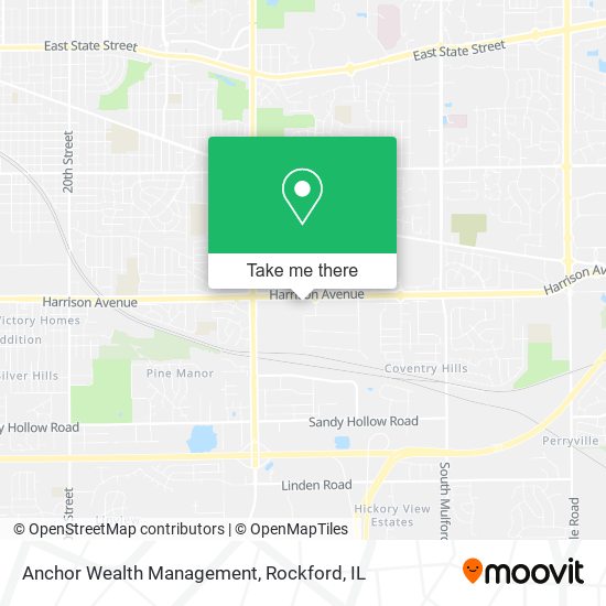 Anchor Wealth Management map