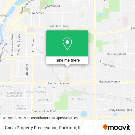 Garza Property Preservation map
