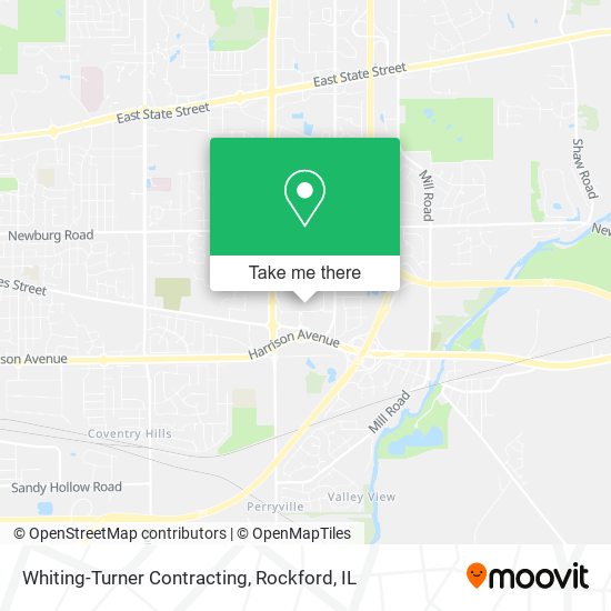 Whiting-Turner Contracting map