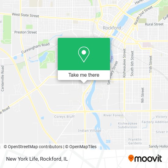 New York Life map