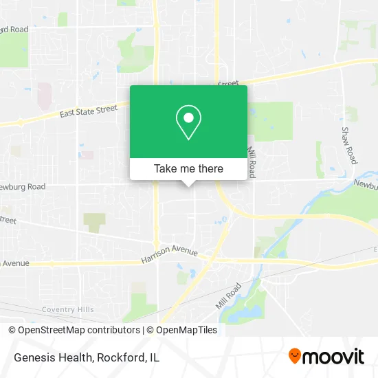 Genesis Health map