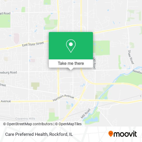 Care Preferred Health map