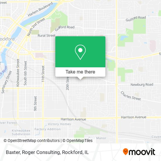 Baxter, Roger Consulting map