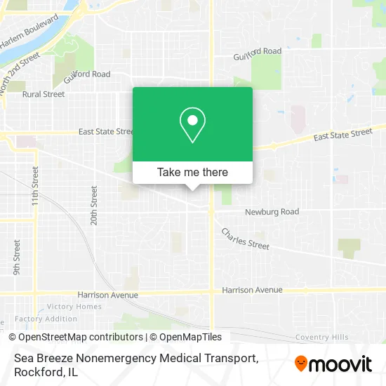 Sea Breeze Nonemergency Medical Transport map